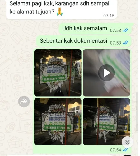 Pengiriman Papan Bunga Selamat Cluster Sevilla Bsd
