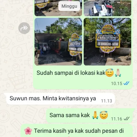 Pengiriman Papan Bunga Duka Cluster Sevilla Bsd