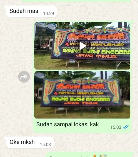 Pengiriman Papan Bunga Cluster Sevilla Bsd
