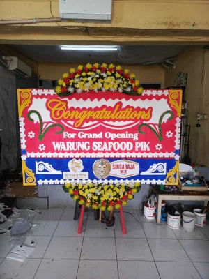 Papan Bunga di Cluster Sevilla Bsd